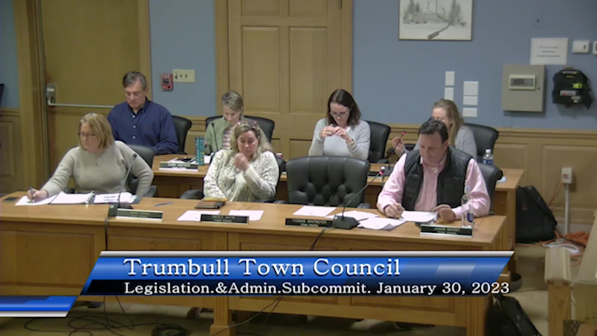Thumbnail image for Town Council Legislation & Administration Committee 1/30/23 Meeting