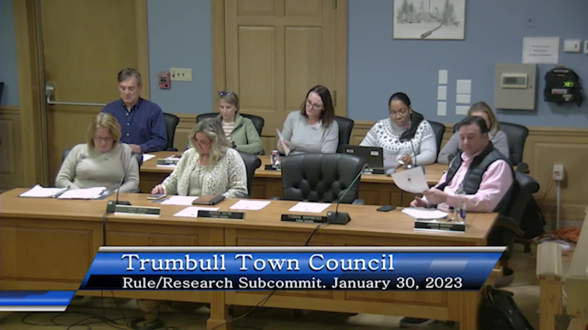 Thumbnail image for Town Council Rules & Research Committee 1/30/23 Meeting
