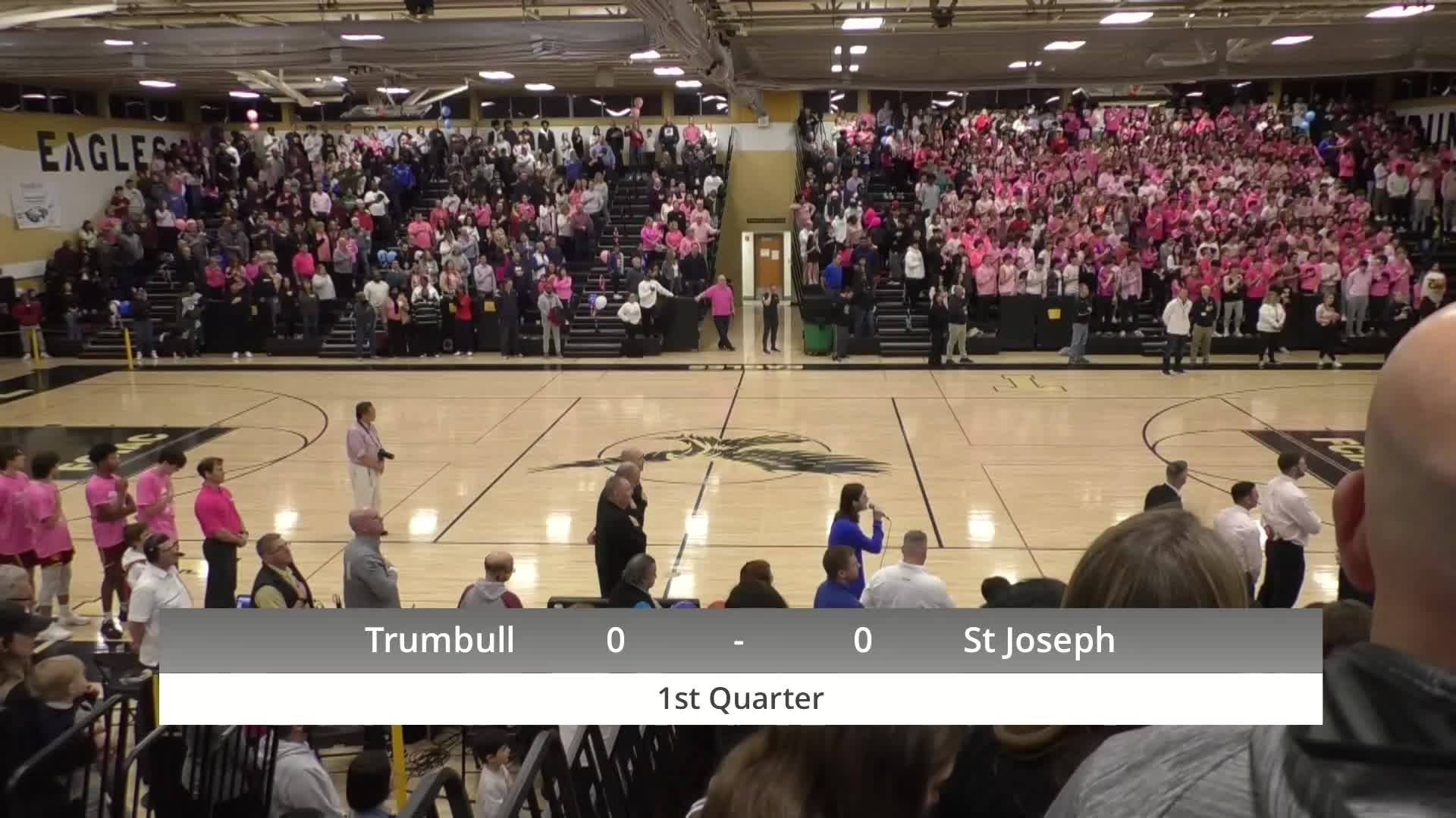 Thumbnail image for Boys Varsity Basketball: Trumbull vs. St. Joseph