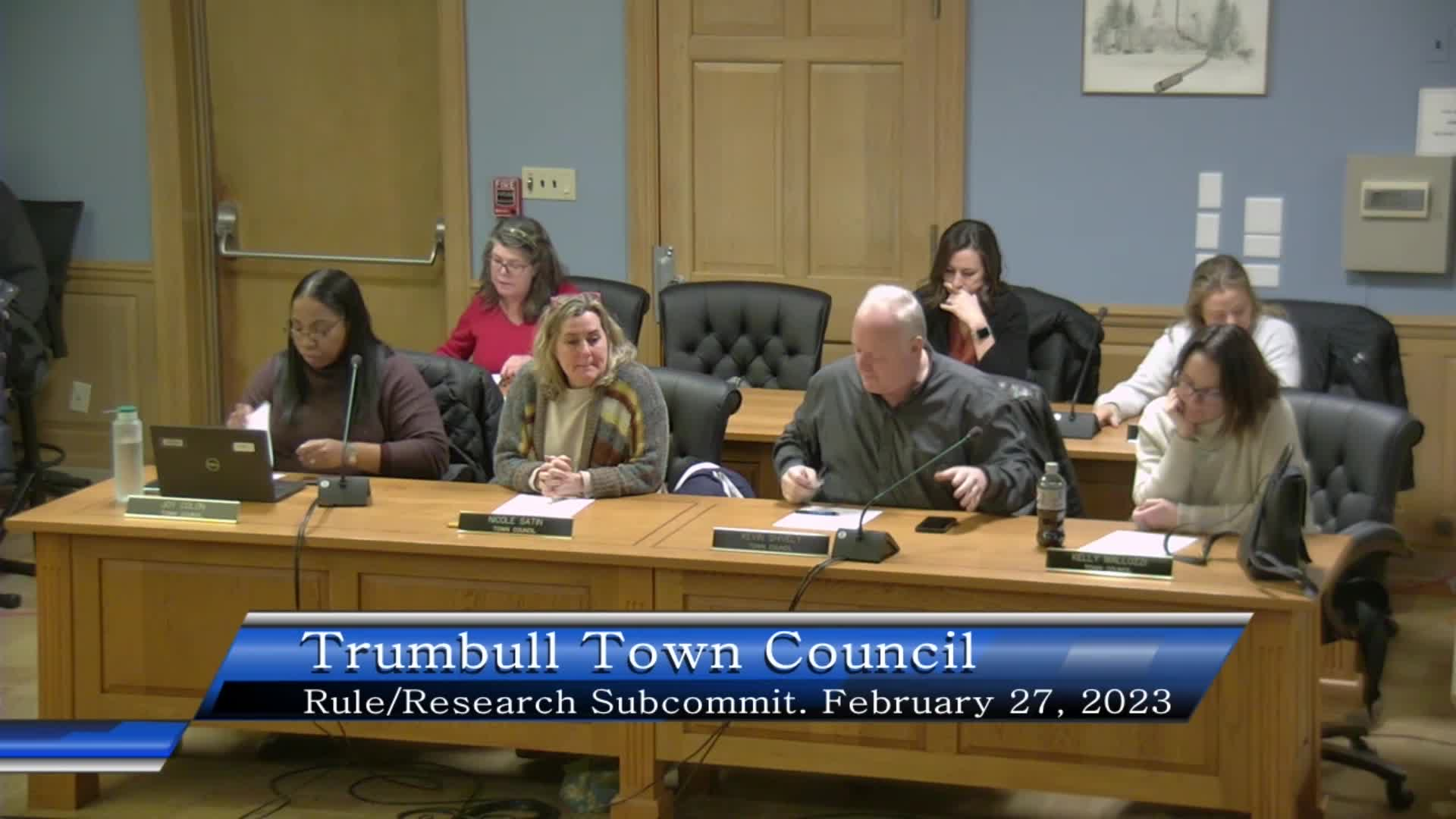 Thumbnail image for Town Council Rules & Research Committee 2/27/23 Meeting