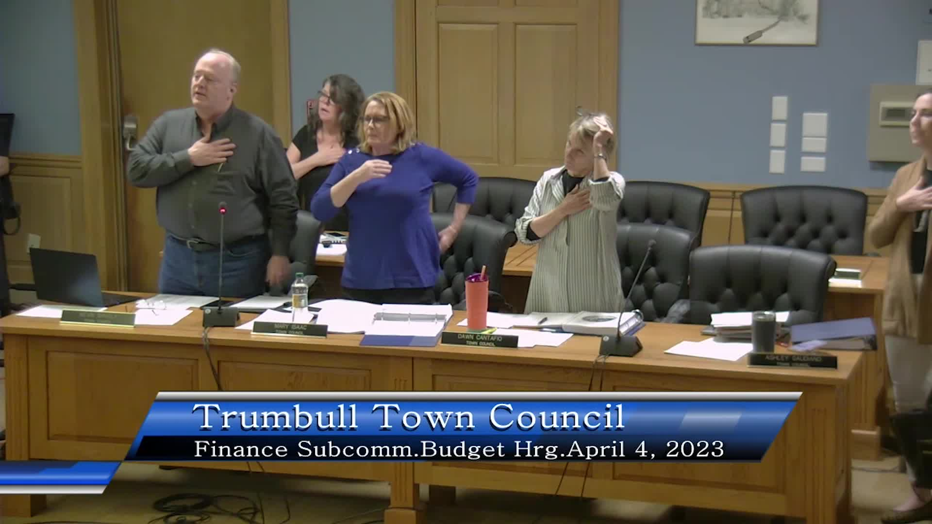 Thumbnail image for Town Council 4/4/23 Budget Hearing