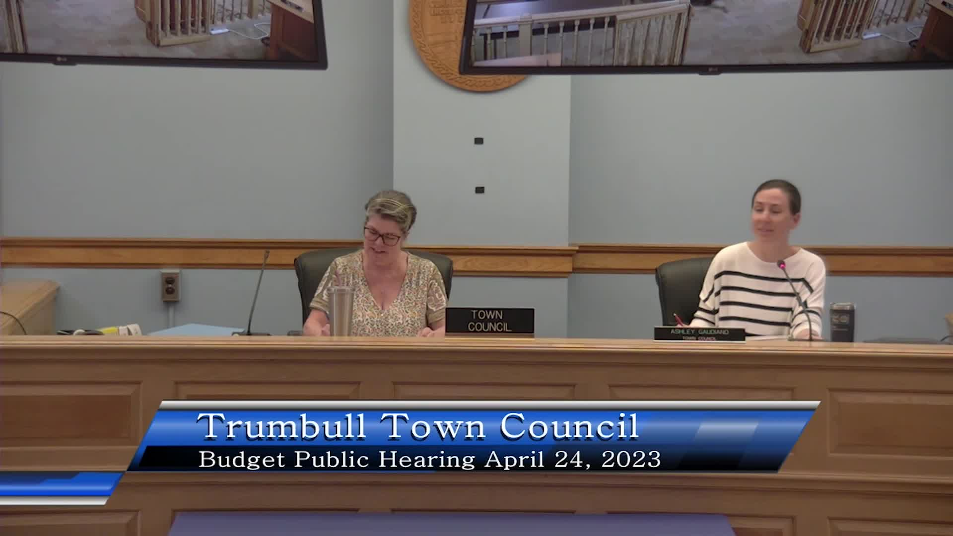 Thumbnail image for Town Council 4/24/23 Budget Public Hearing
