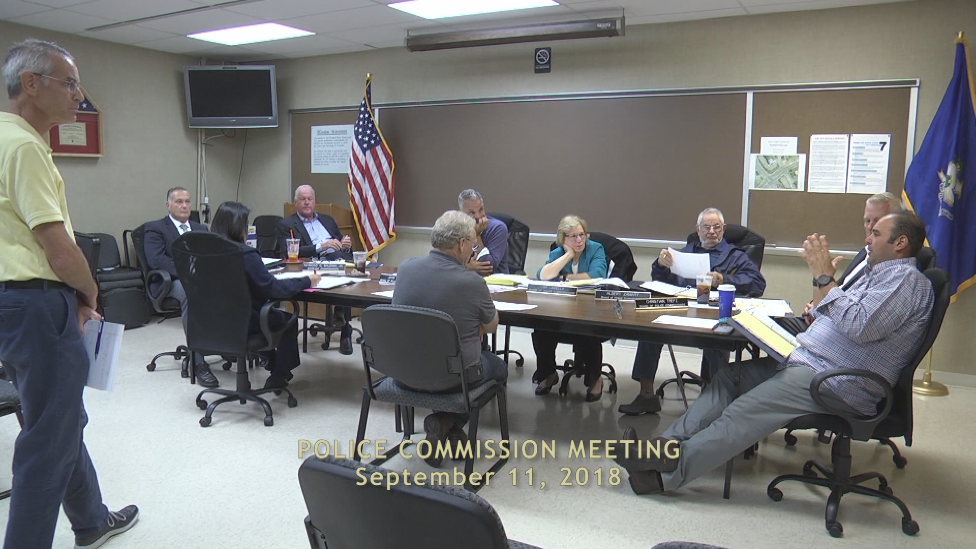 Thumbnail image for Police Commission 9/11 Meeting