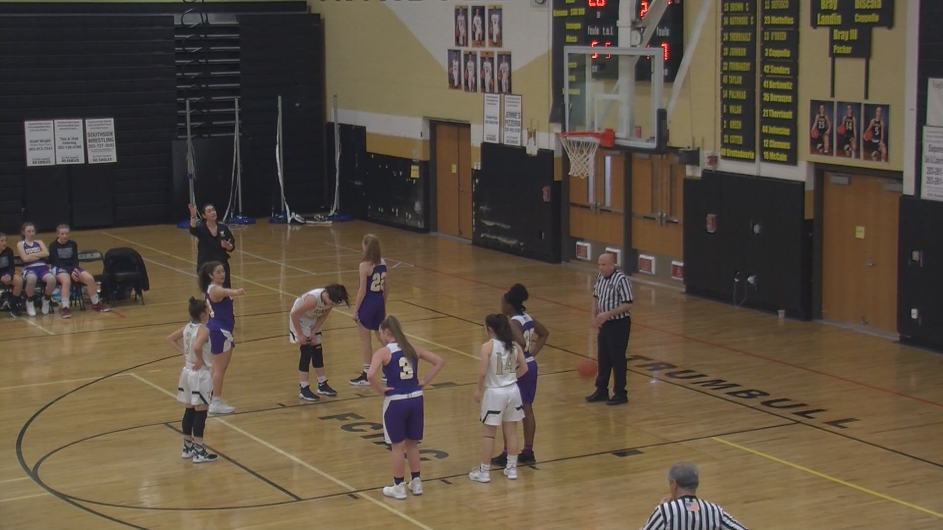 Thumbnail image for Girls Varsity Basketball:  Trumbull High vs. Westhill High