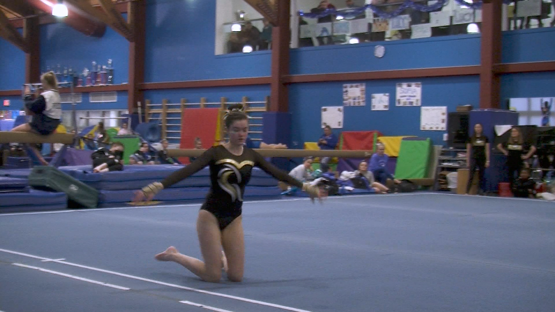 Thumbnail image for Girls Gymnastics: THS vs. Darien High