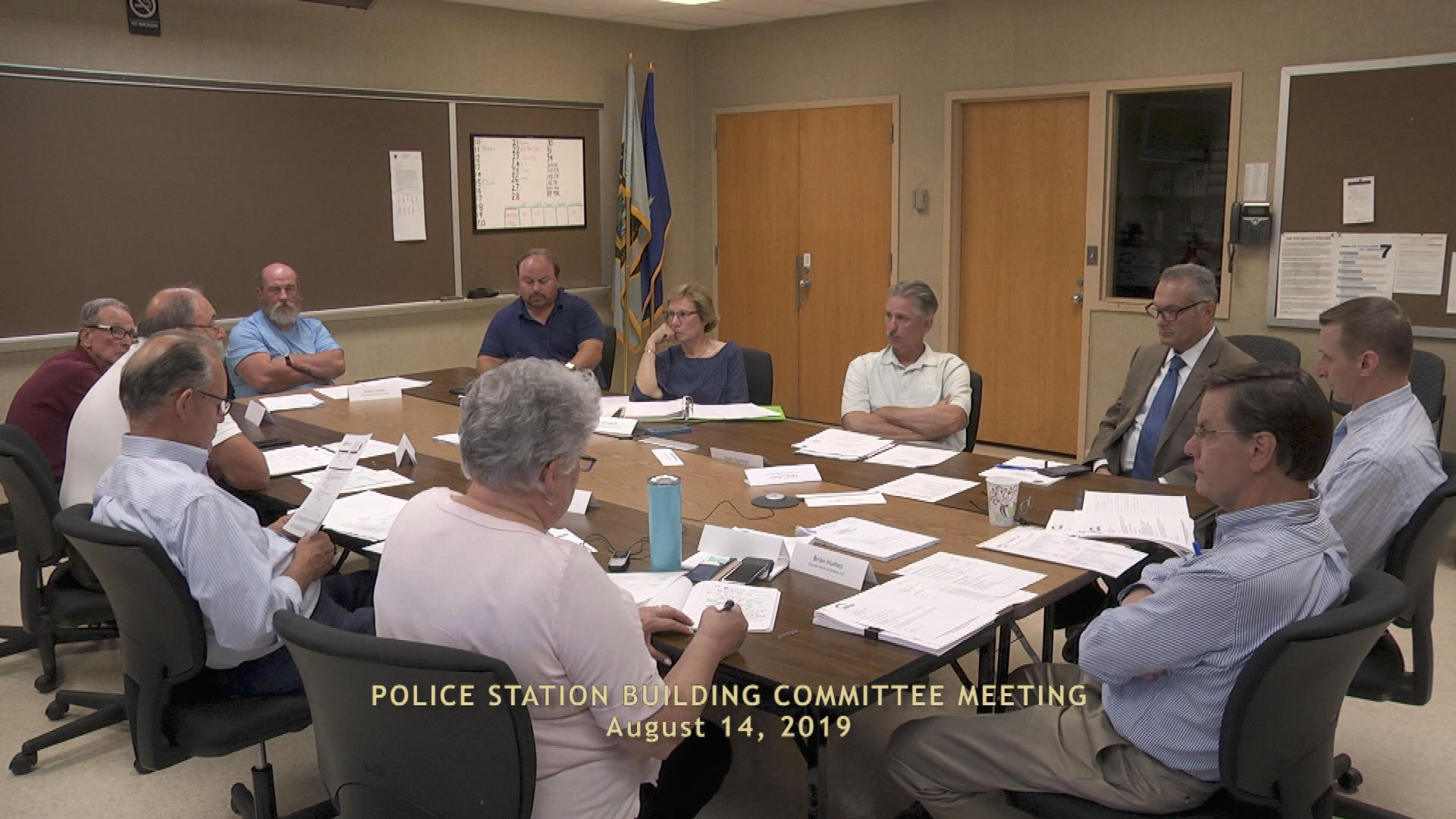 Thumbnail image for Police Station Building Committee 8/14 Meeting