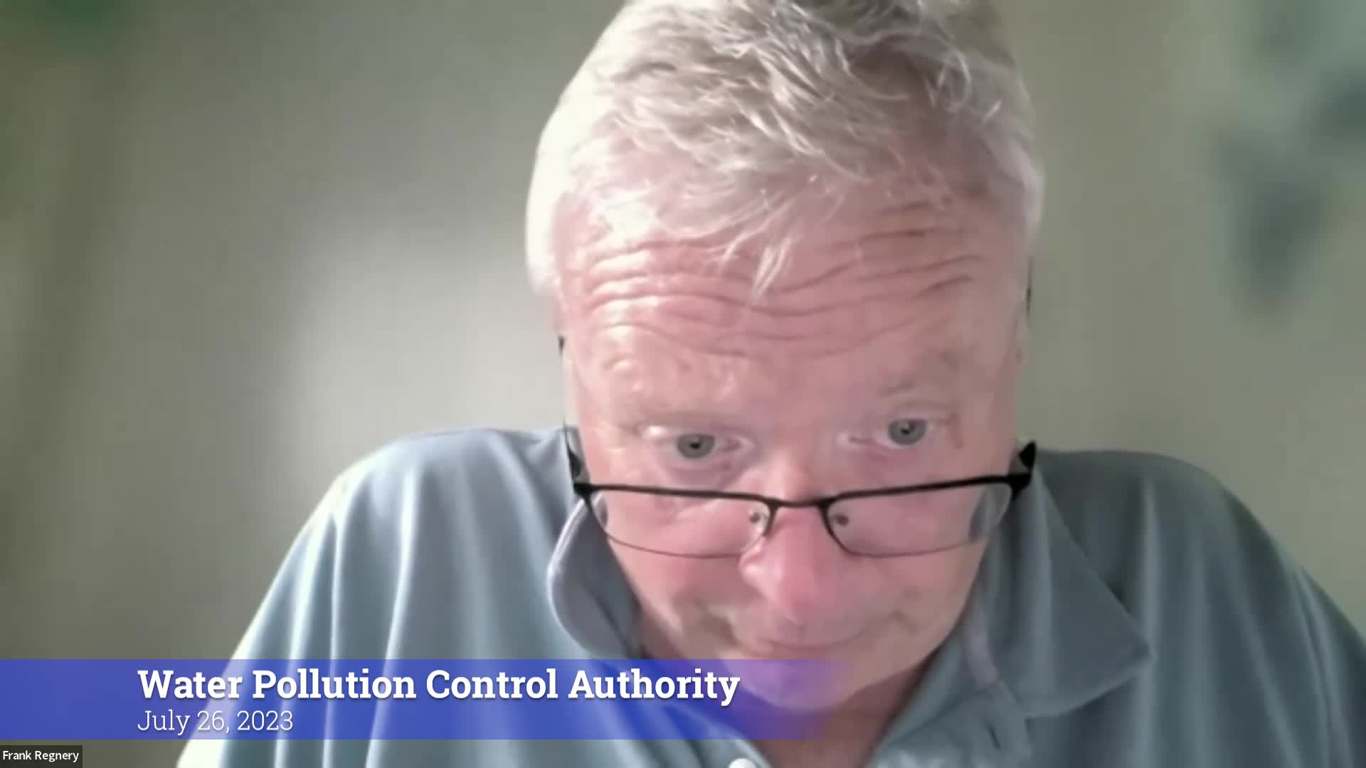 Thumbnail image for Water Pollution Control Authority 7/26/23 Meeting
