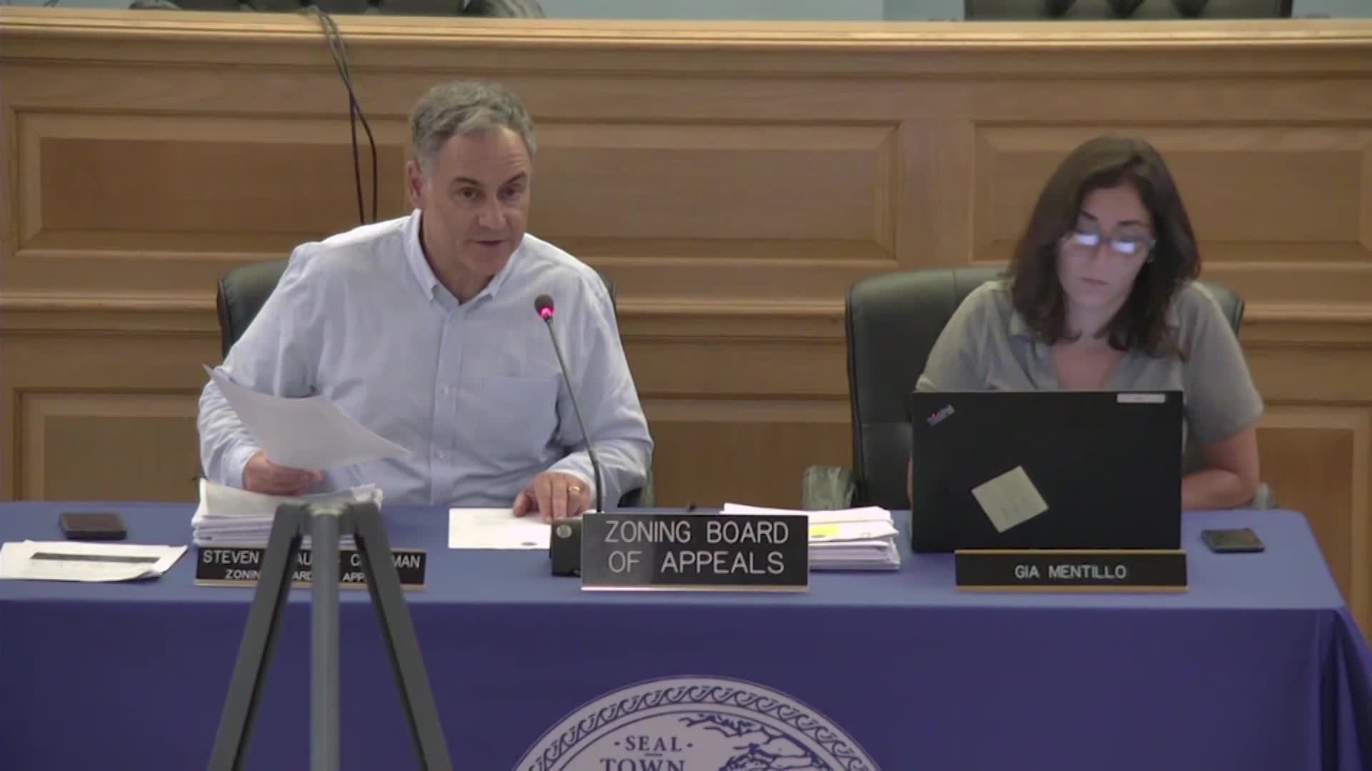 Thumbnail image for Zoning Board of Appeals 8/2/23 Meeting