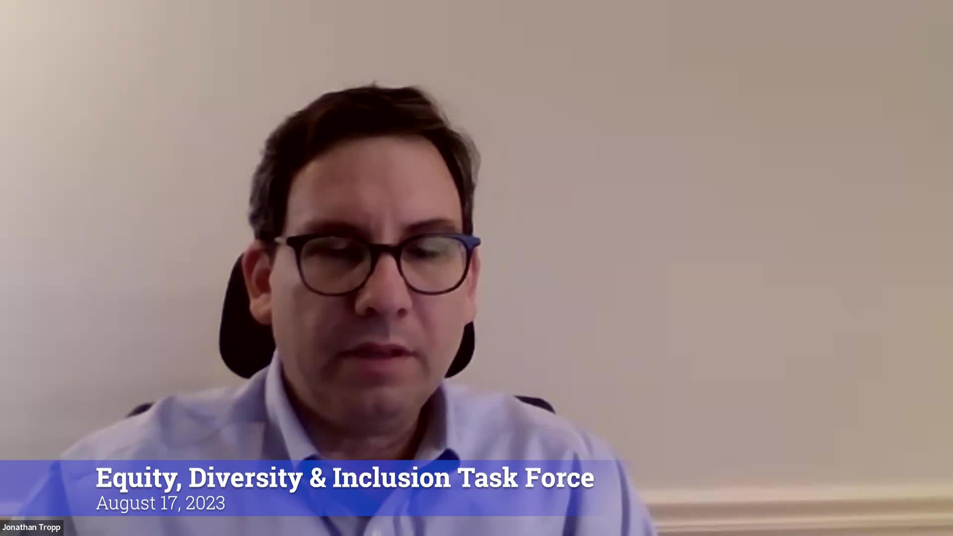 Thumbnail image for Equity, Diversity, & Inclusion Task Force 8/17/23 Meeting