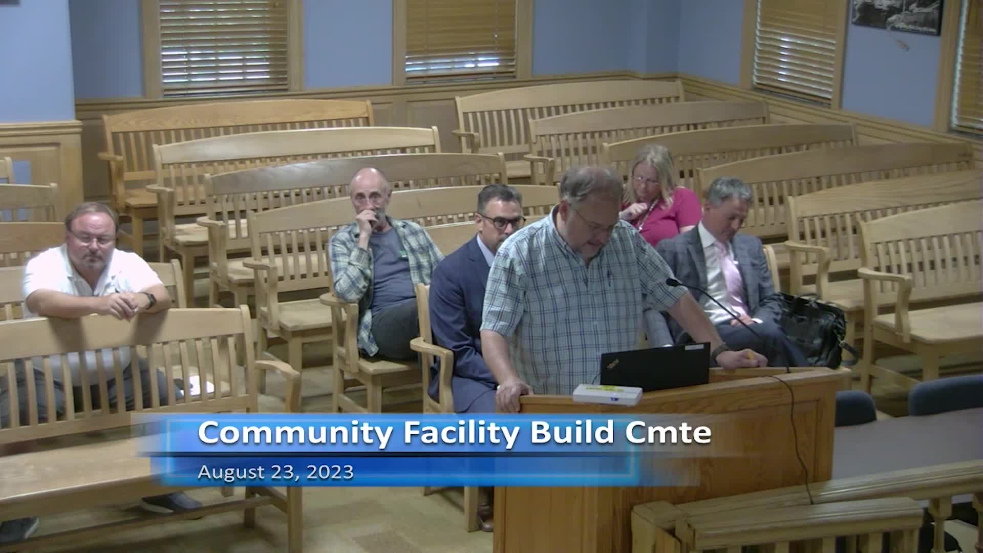 Thumbnail image for Community Facilities Building Committee 8/23/23 Meeting